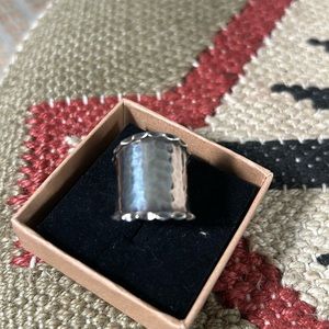 Hammered Pipe Ring